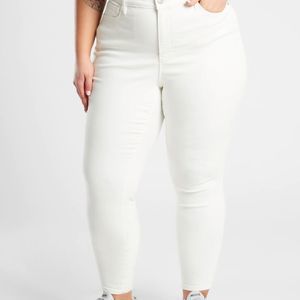 Athleta White Skinny Jeans